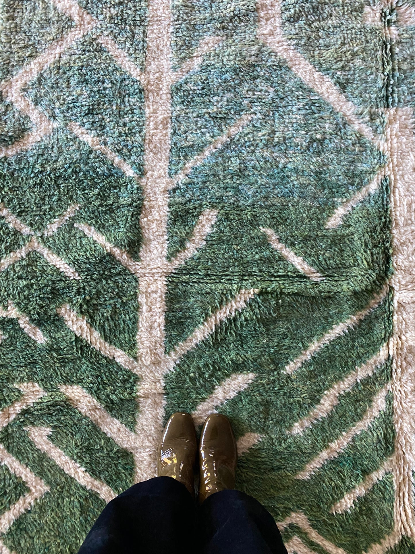 Beni Ouarain Marokkaans kleurrijk tapijt (1019) 298x196cm - Bali