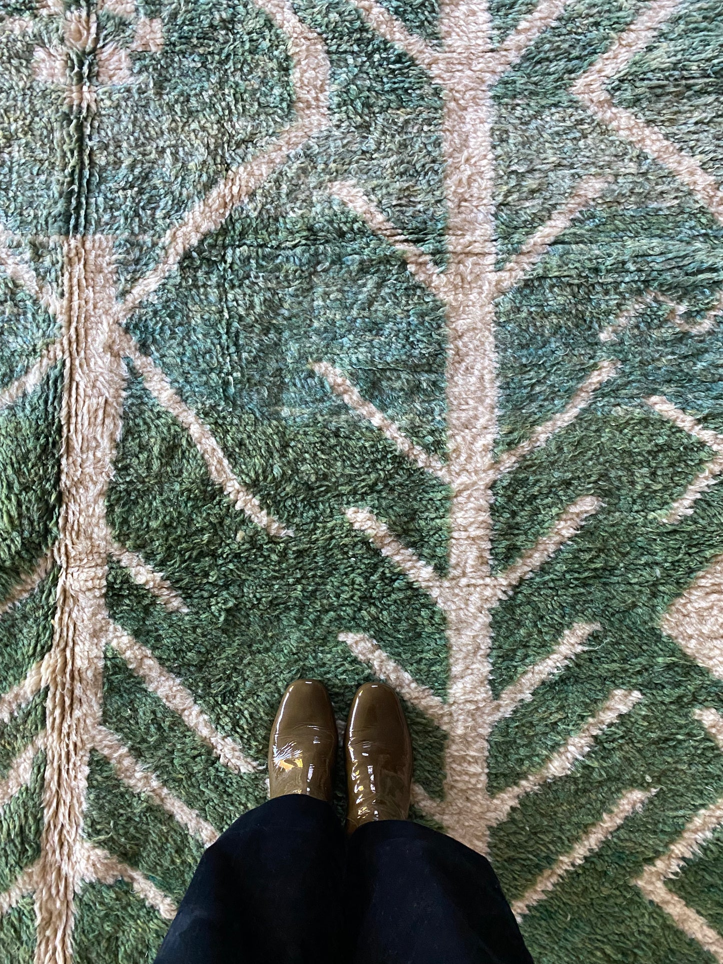 Beni Ouarain Marokkaans kleurrijk tapijt (1019) 298x196cm - Bali