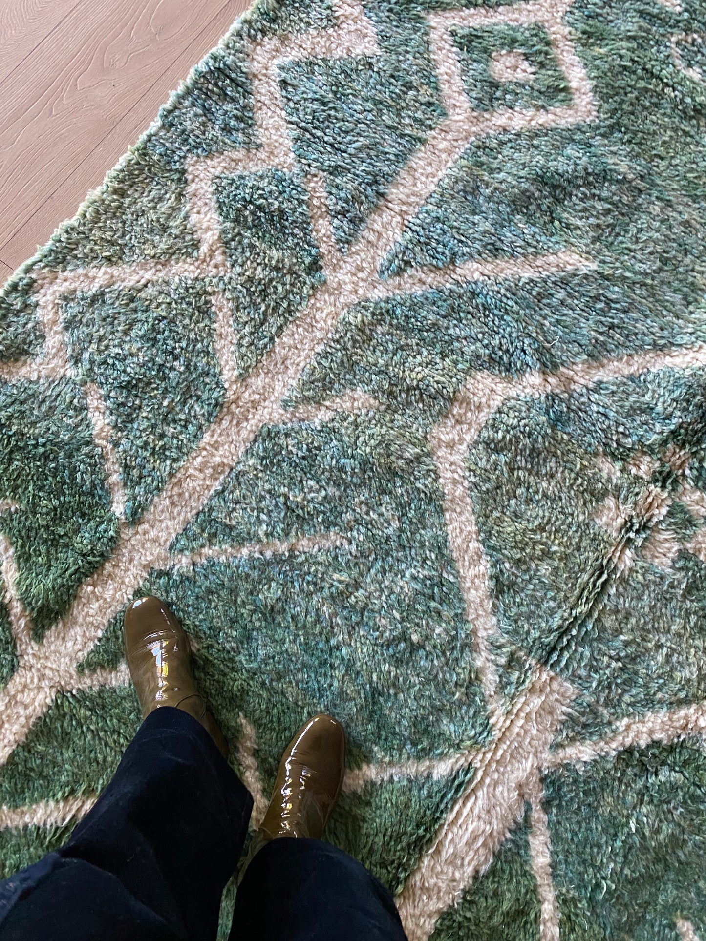 Beni Ouarain Marokkaans kleurrijk tapijt (1019) 298x196cm - Bali