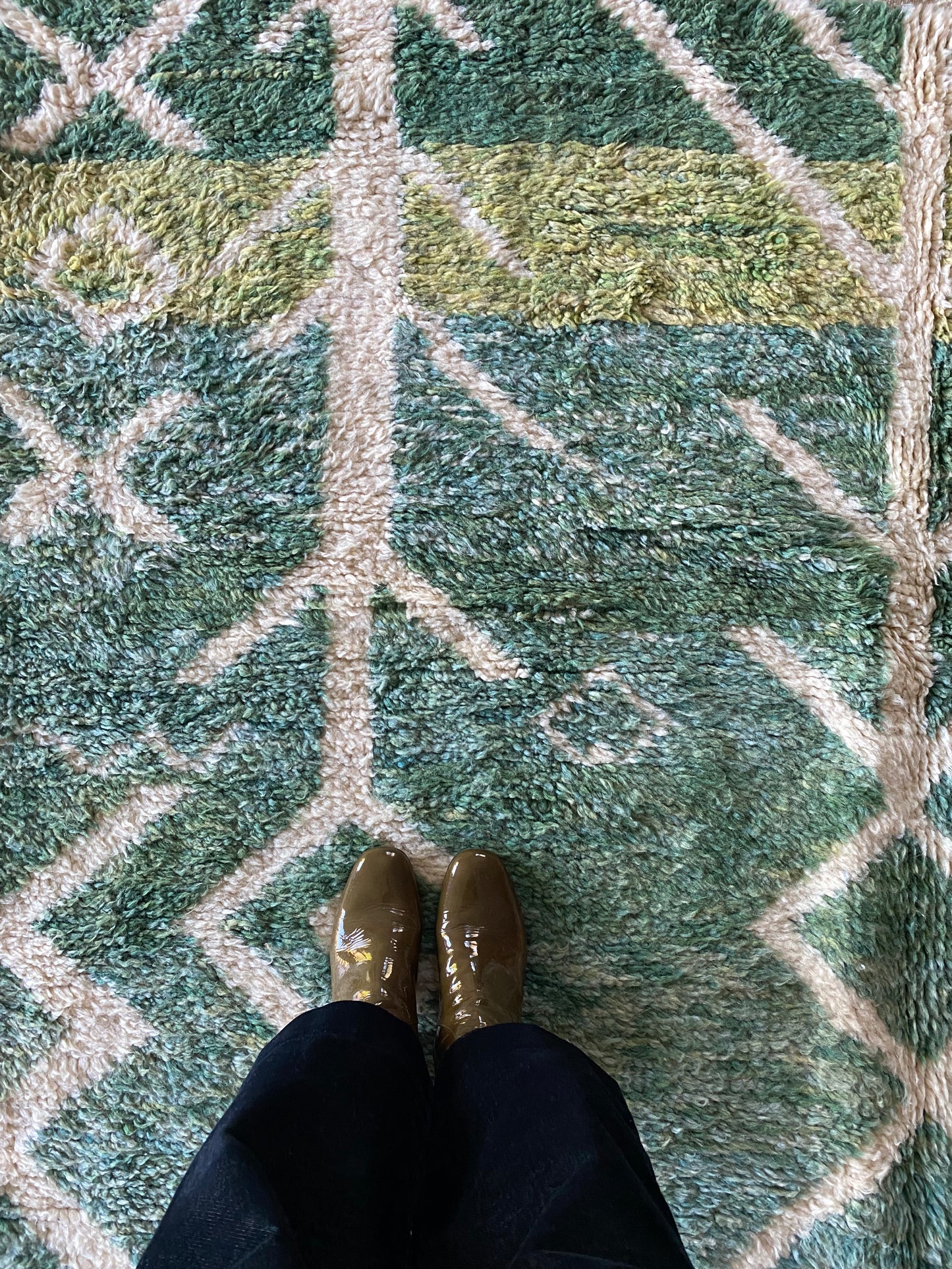 Beni Ouarain Marokkaans kleurrijk tapijt (1019) 298x196cm - Bali