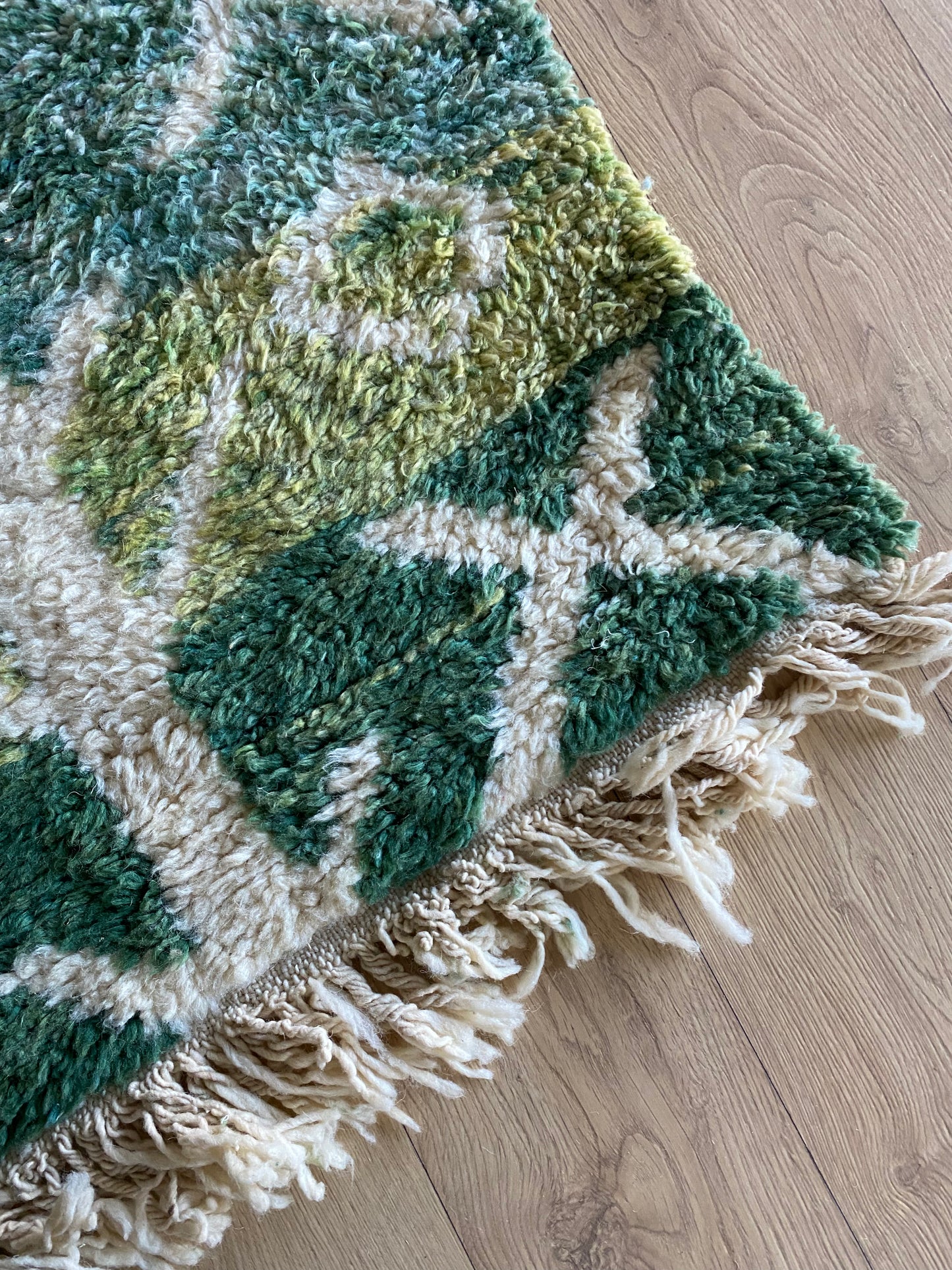 Beni Ouarain Marokkaans kleurrijk tapijt (1019) 298x196cm - Bali