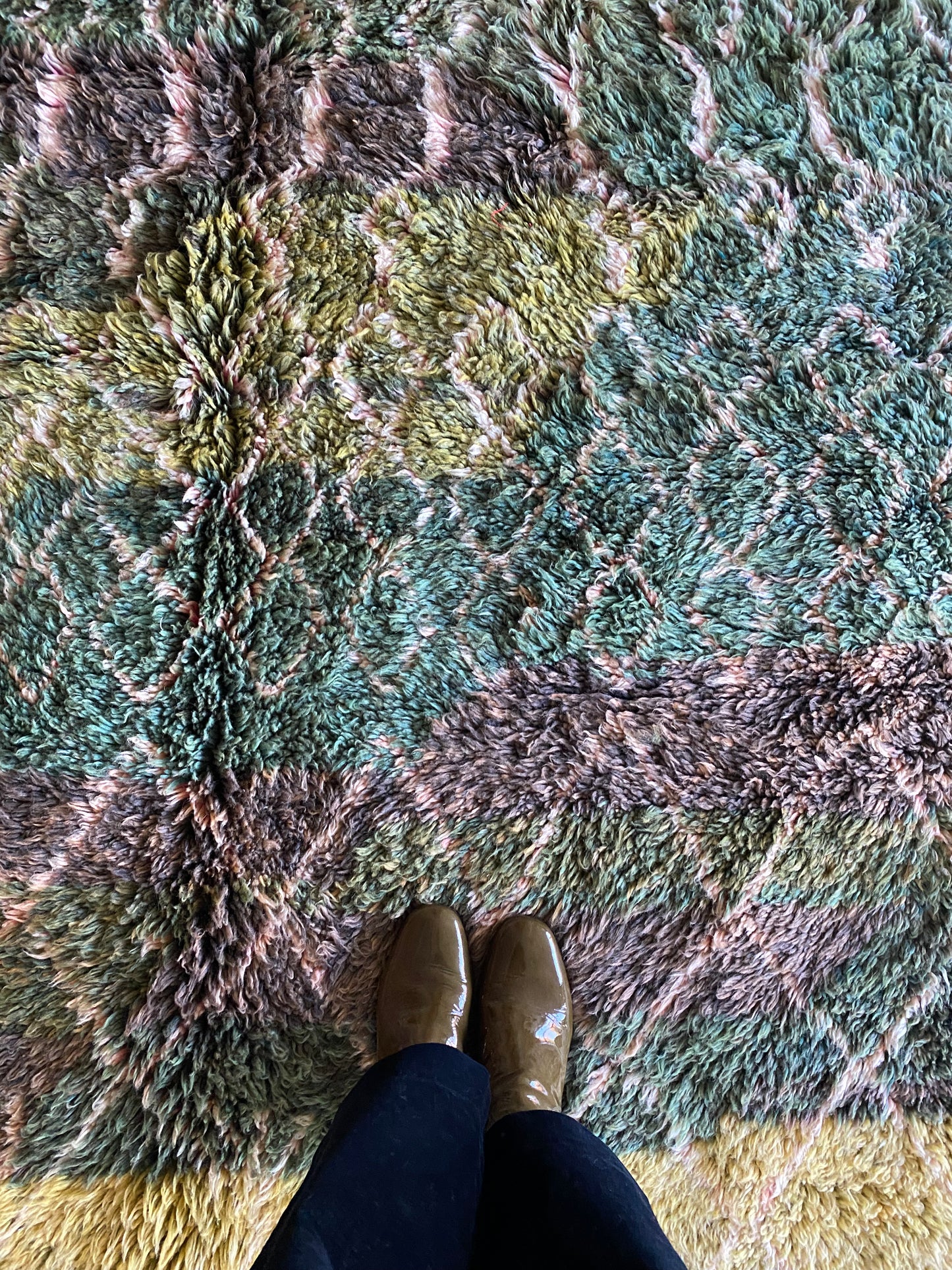 Beni Ouarain Marokkaans kleurrijk tapijt (1009) 263x167cm - Forest