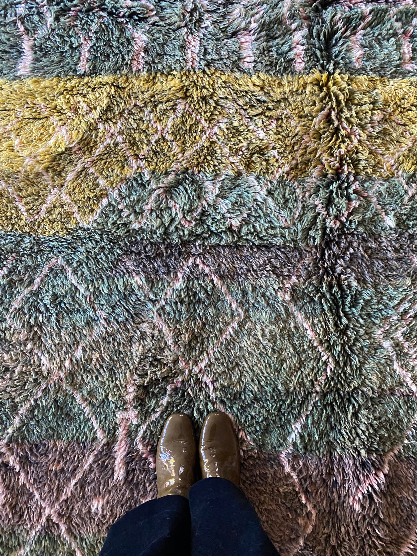 Beni Ouarain Marokkaans kleurrijk tapijt (1009) 263x167cm - Forest