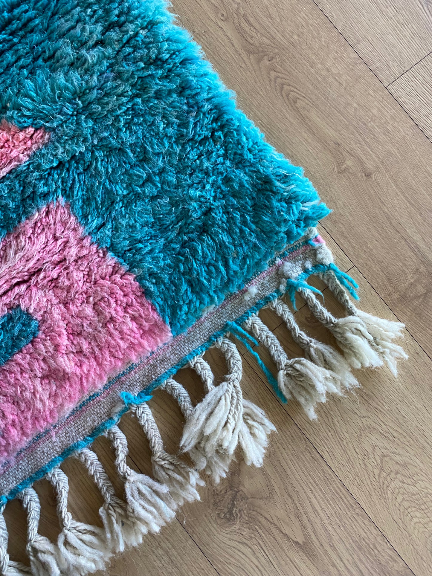 Beni Ouarain Marokkaans kleurrijk tapijt (1006) 153x106cm - Dreams