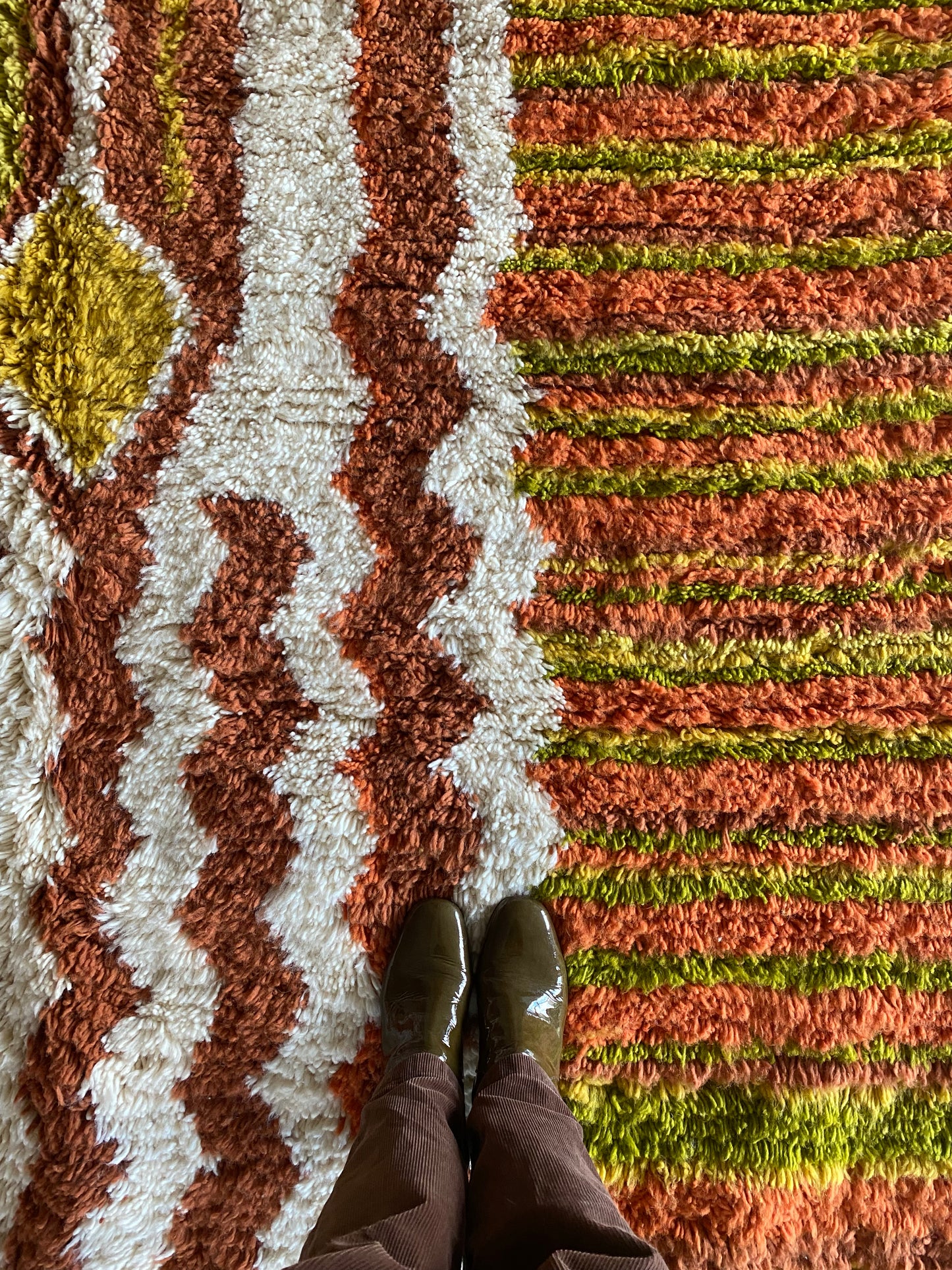 Tapis Beni Ouarain coloré (1029) 304x207 - The 70's