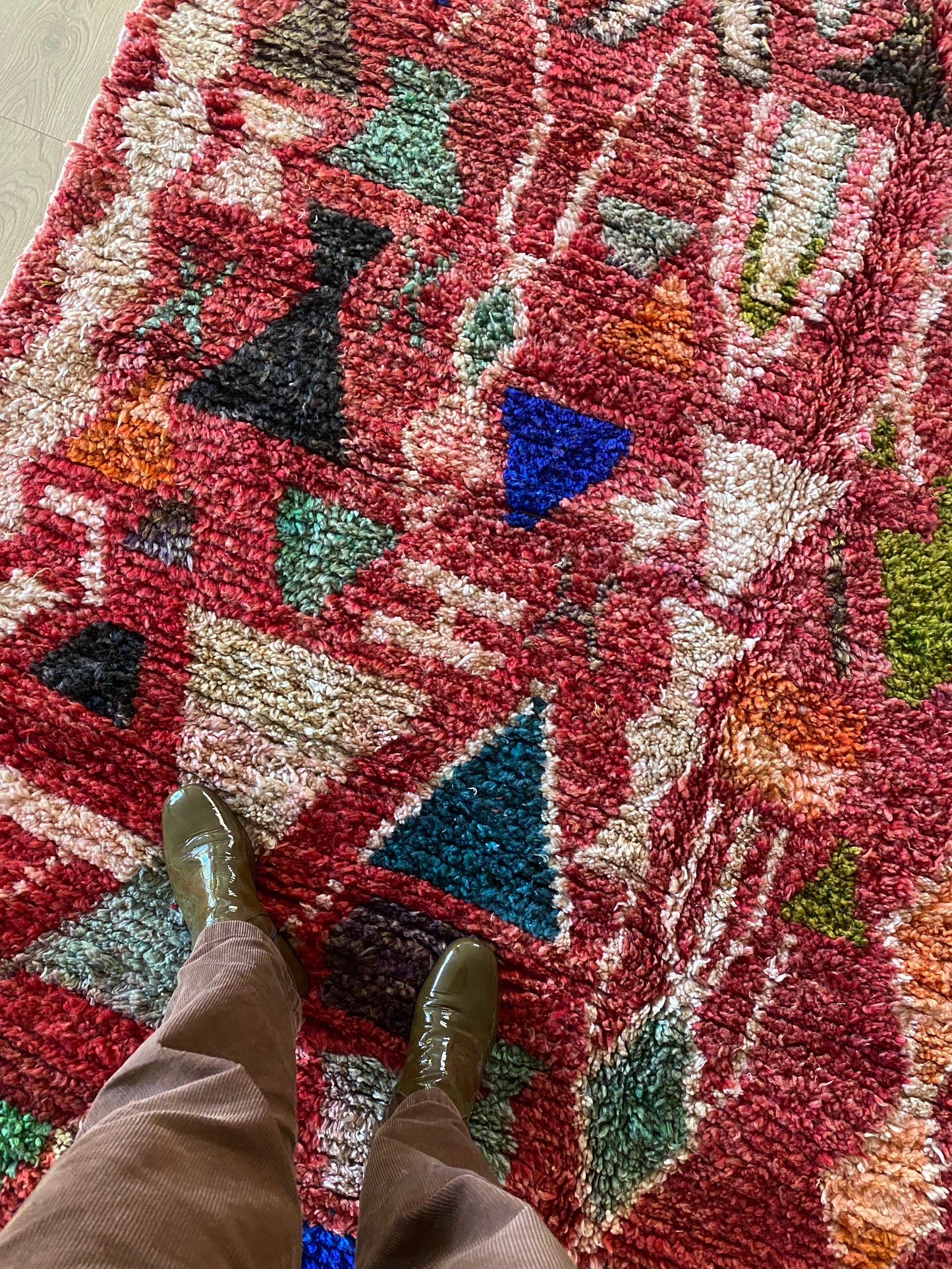 Tapis Boujaad coloré (1035) 280x191cm - Majorelle