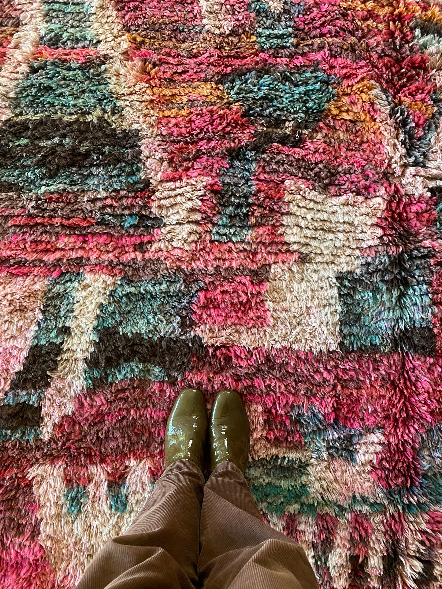 Tapis Boujaad coloré (1034) 287x197cm - Peony