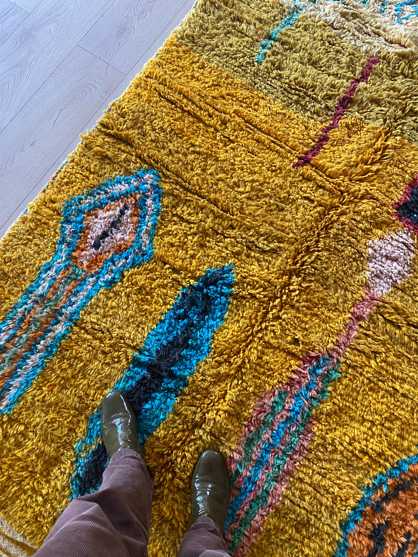 Tapis Boujaad coloré (1032) 258x147cm - Palermo