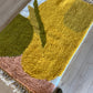 Colorful Moroccan Rug (1030) 155x104cm - Pamplemousse Sorbet 2