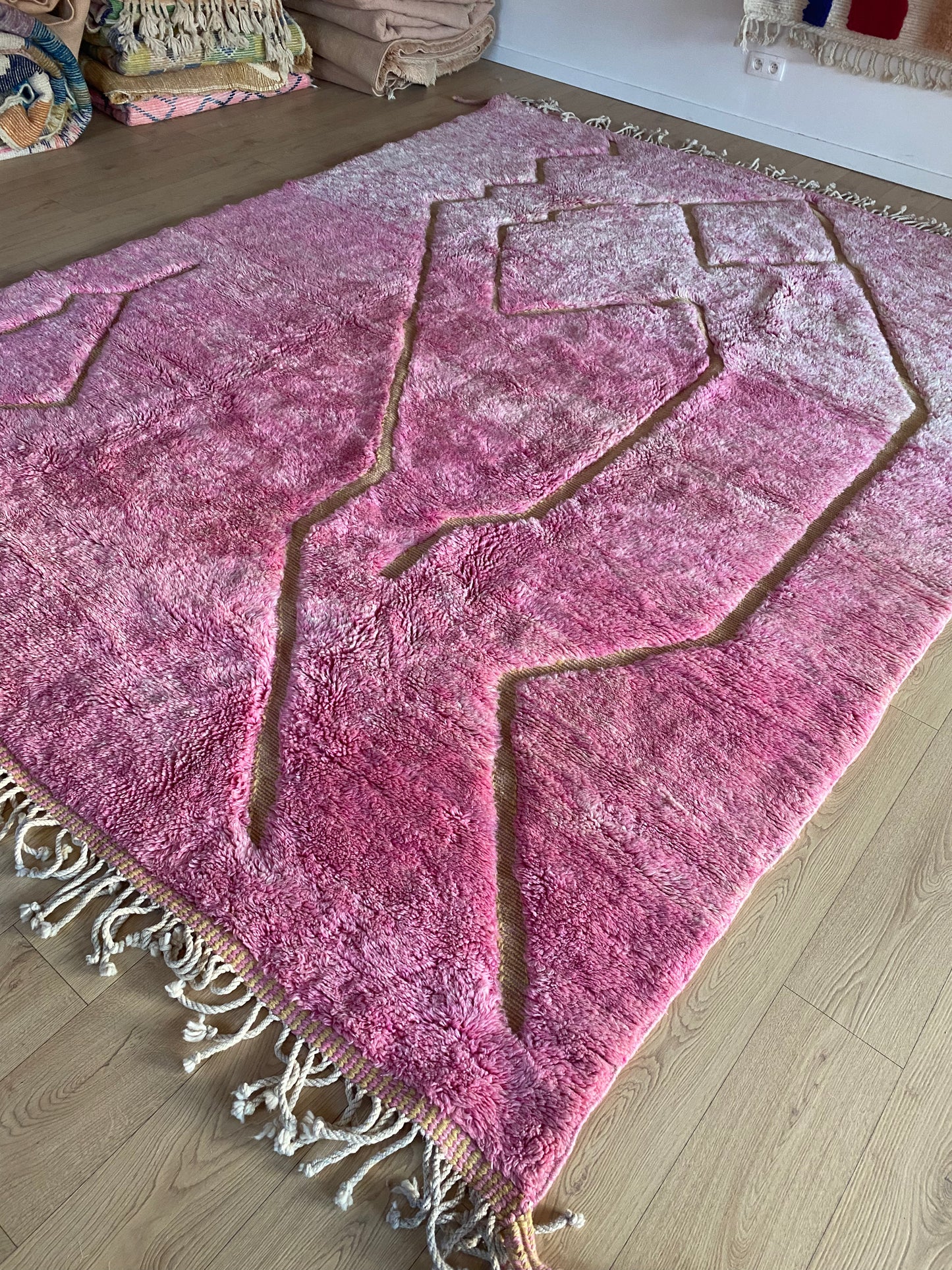 Mrirt Moroccan Rug (1074) 342x262cm - Girl Power