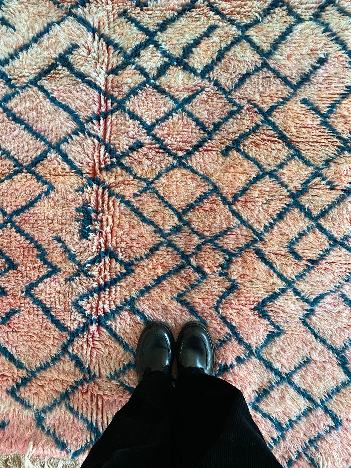 Beni Ouarain Moroccan Colorful Rug (1049) 248x173cm - Sofia