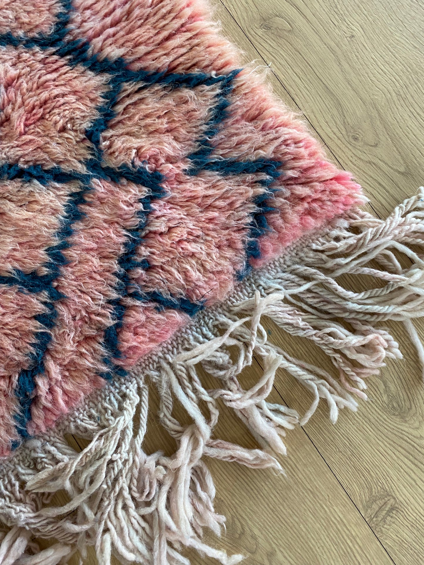 Beni Ouarain Moroccan Colorful Rug (1049) 248x173cm - Sofia