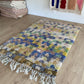 Beni Ouarain Moroccan Colorful Rug (1052) 232x156cm - Sunrise