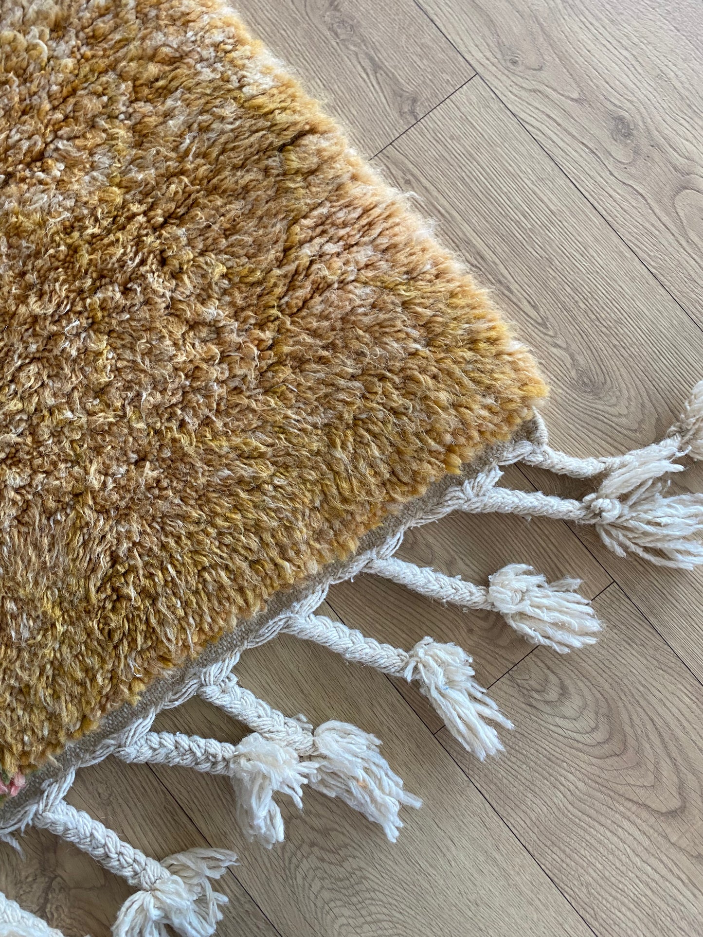 Beni Ouarain Moroccan Colorful Rug (1054) 248x162cm - Caravane