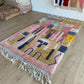 Beni Ouarain Moroccan Colorful Rug (1048) 248x155cm - Ewilan