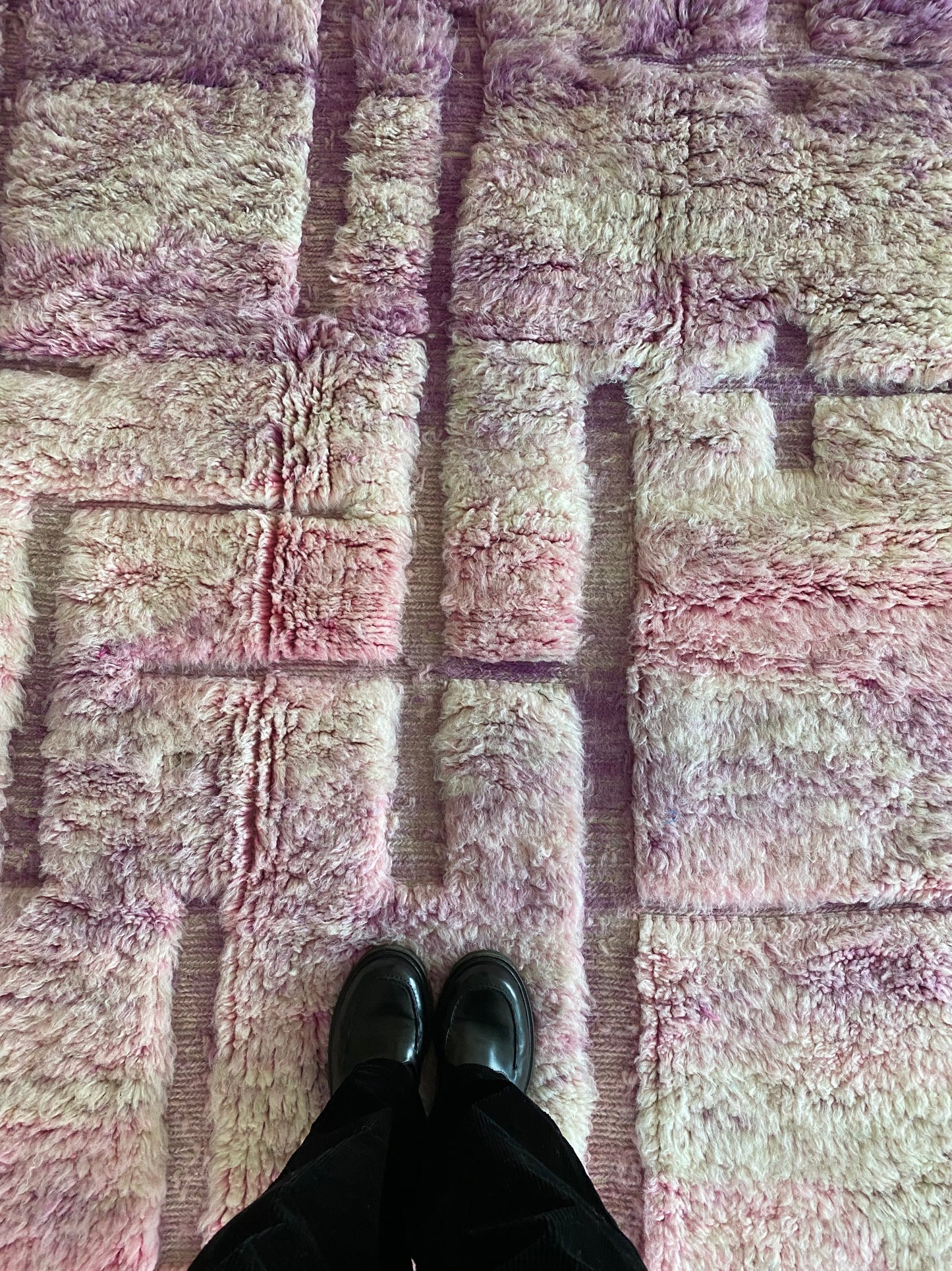 Beni Ouarain Moroccan Colorful Rug (1046) 249x157cm - Swiftie