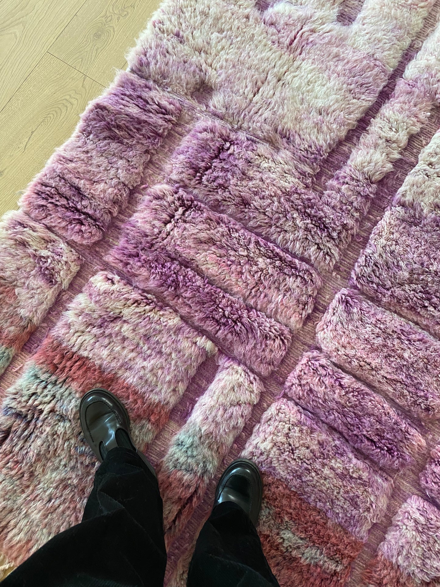 Beni Ouarain Moroccan Colorful Rug (1046) 249x157cm - Swiftie