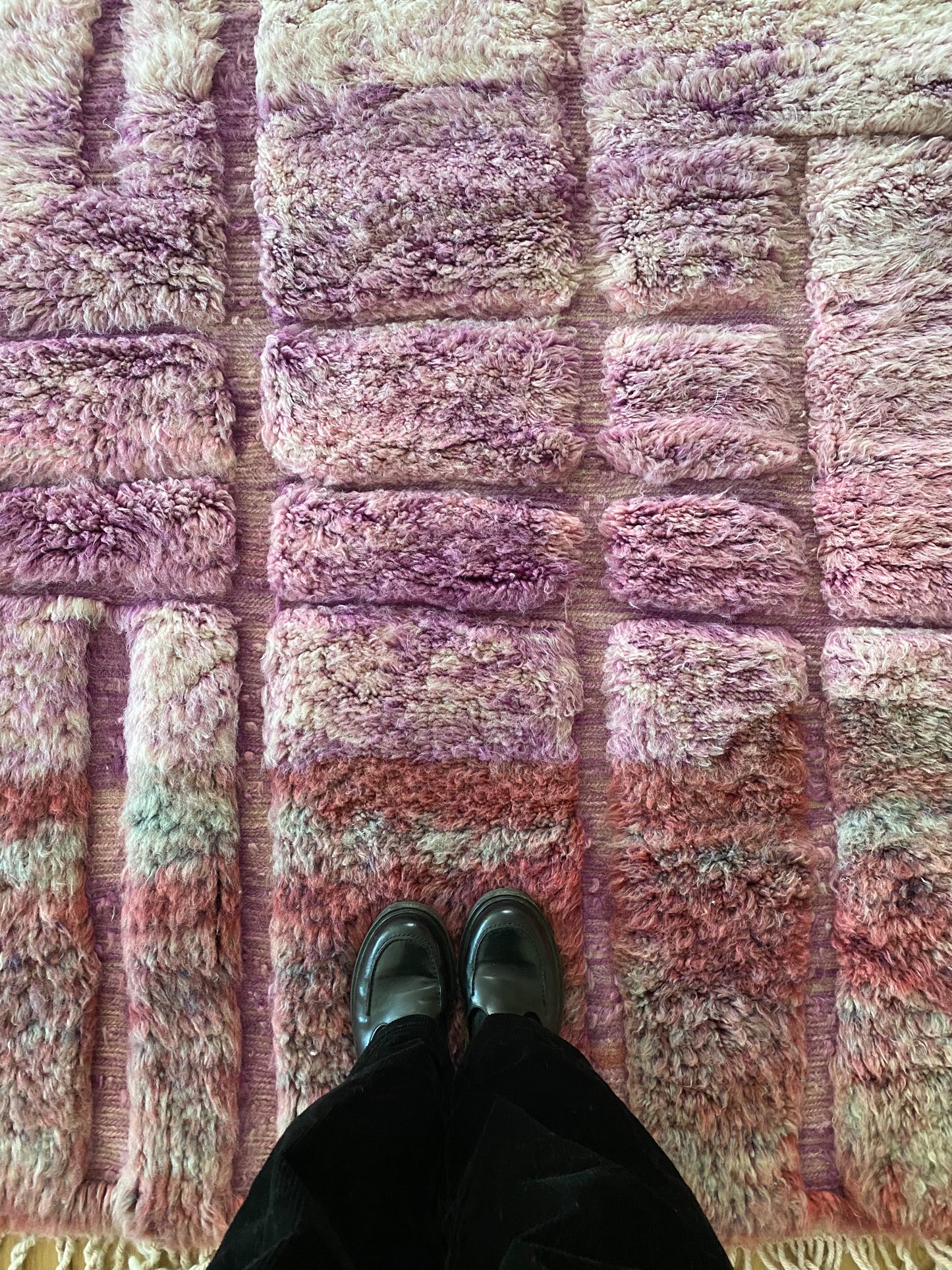 Beni Ouarain Moroccan Colorful Rug (1046) 249x157cm - Swiftie