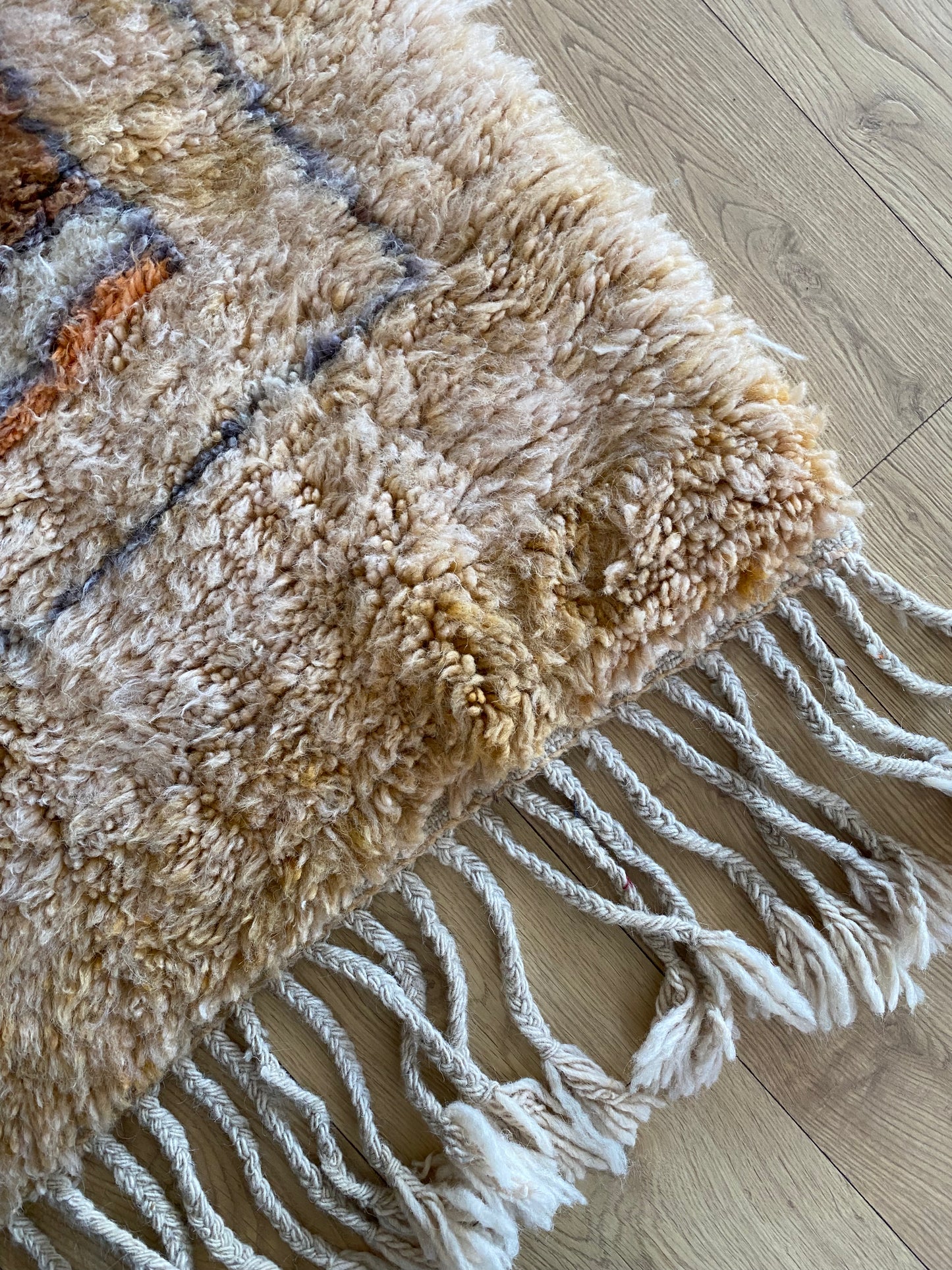 Beni Ouarain Moroccan Colorful Rug (1044) 232x166cm - Summer