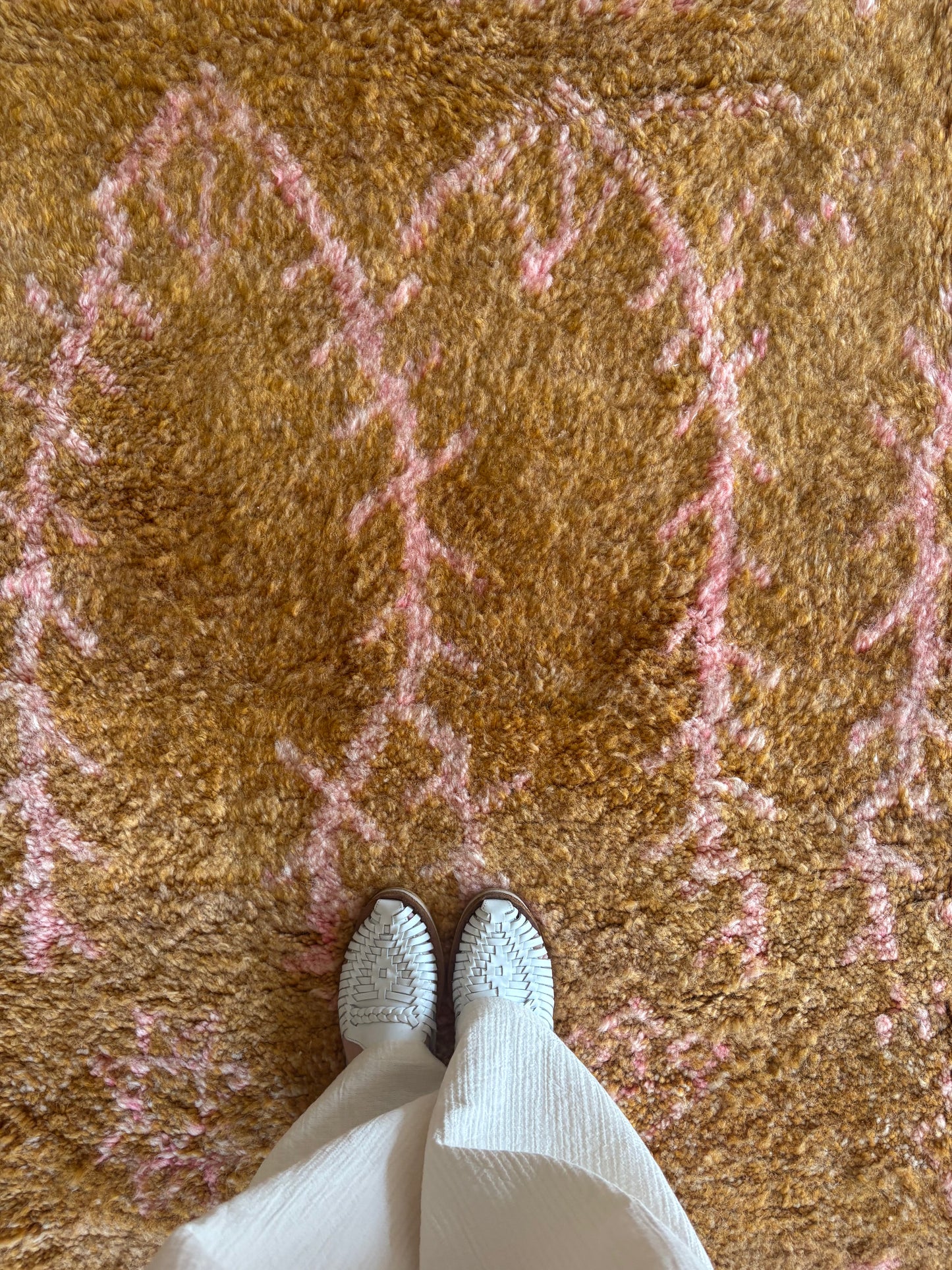 Beni Ouarain Moroccan Colorful Rug (1203) 294x208cm - Summer Heat