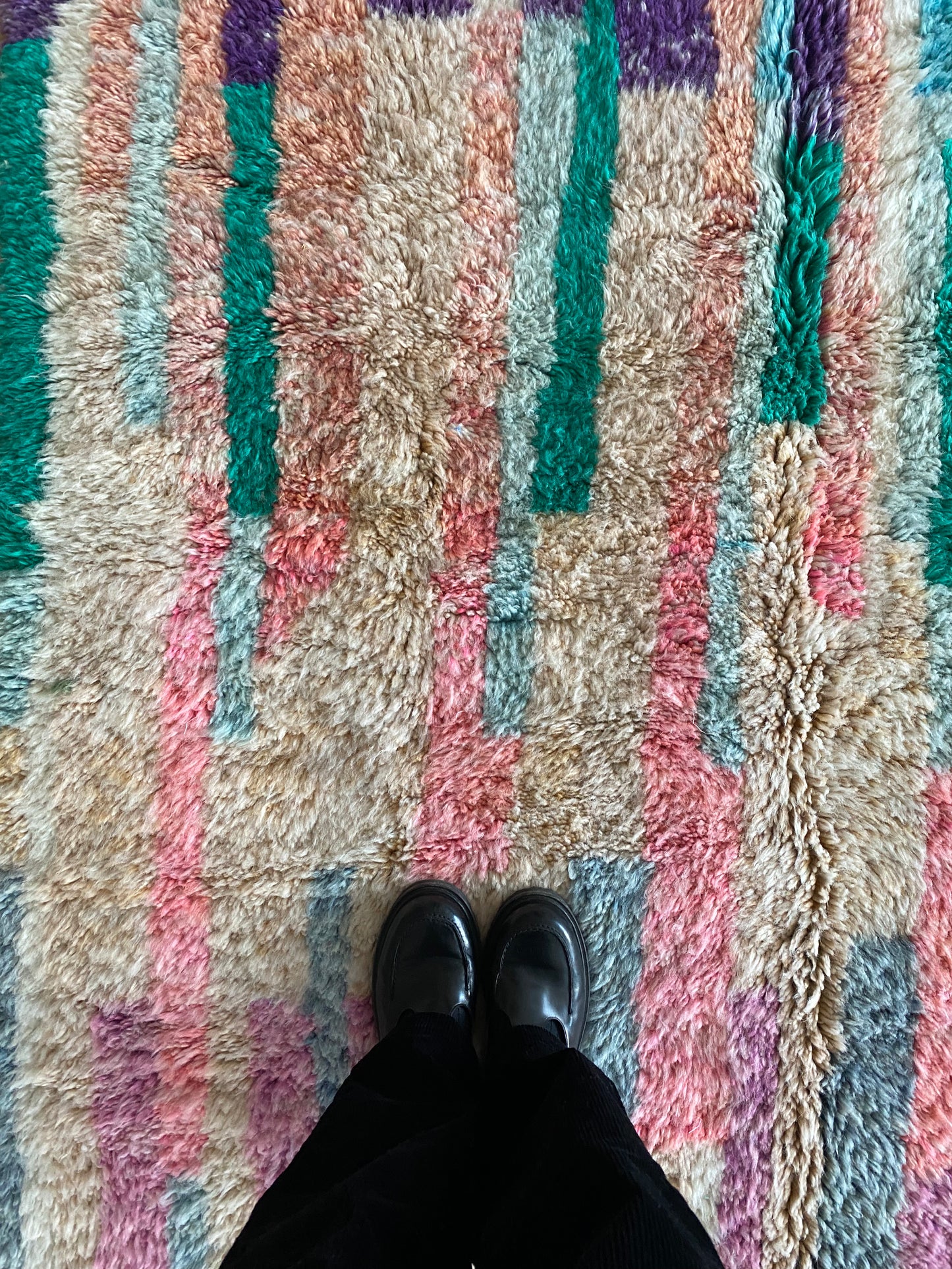 Beni Ouarain Moroccan Colorful Rug (1043) 250x161cm - Noelle