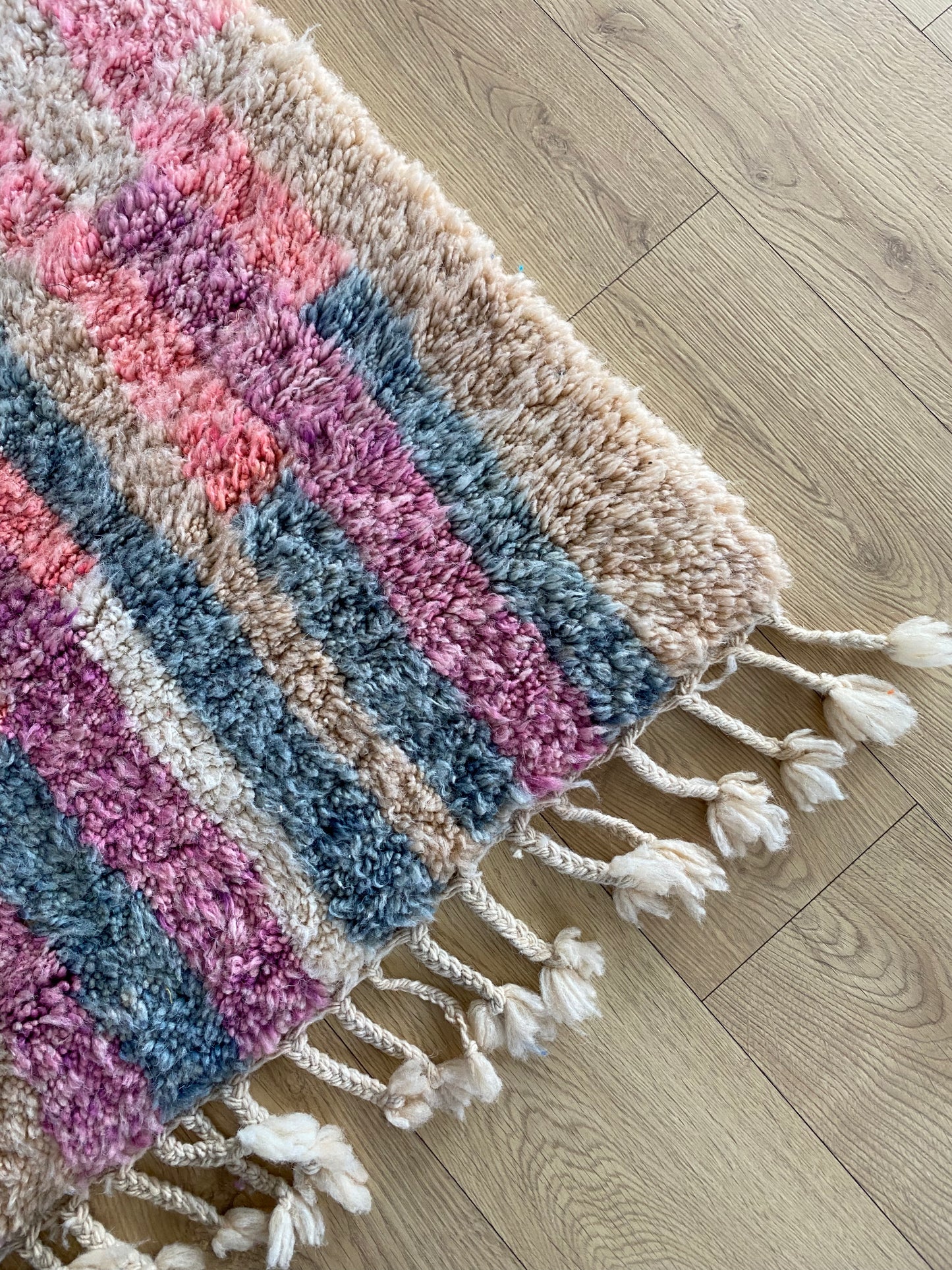 Beni Ouarain Moroccan Colorful Rug (1043) 250x161cm - Noelle