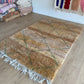 Beni Ouarain Moroccan Colorful Rug (1040) 251x161cm - Earth