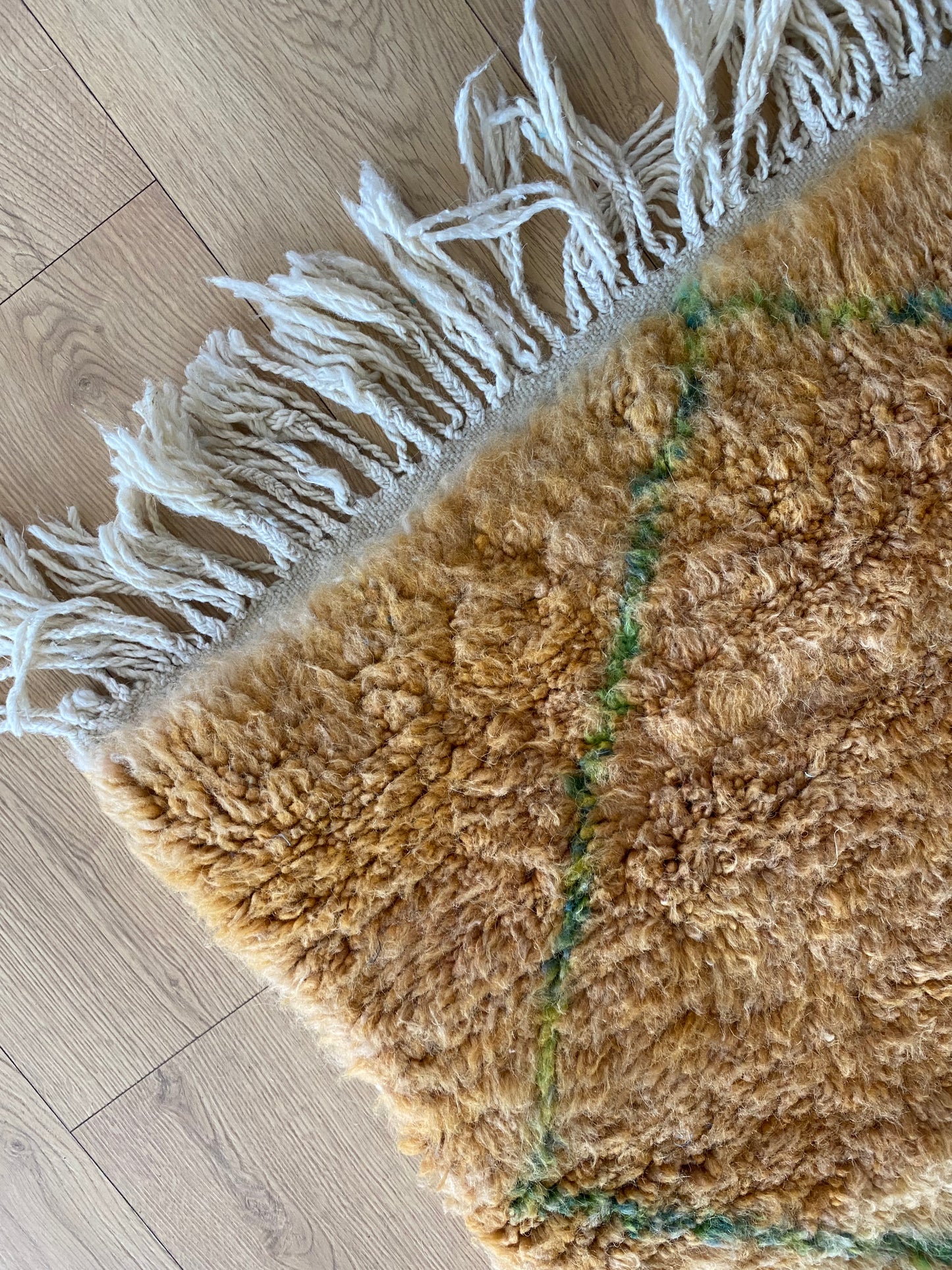 Beni Ouarain Moroccan Colorful Rug (1040) 251x161cm - Earth