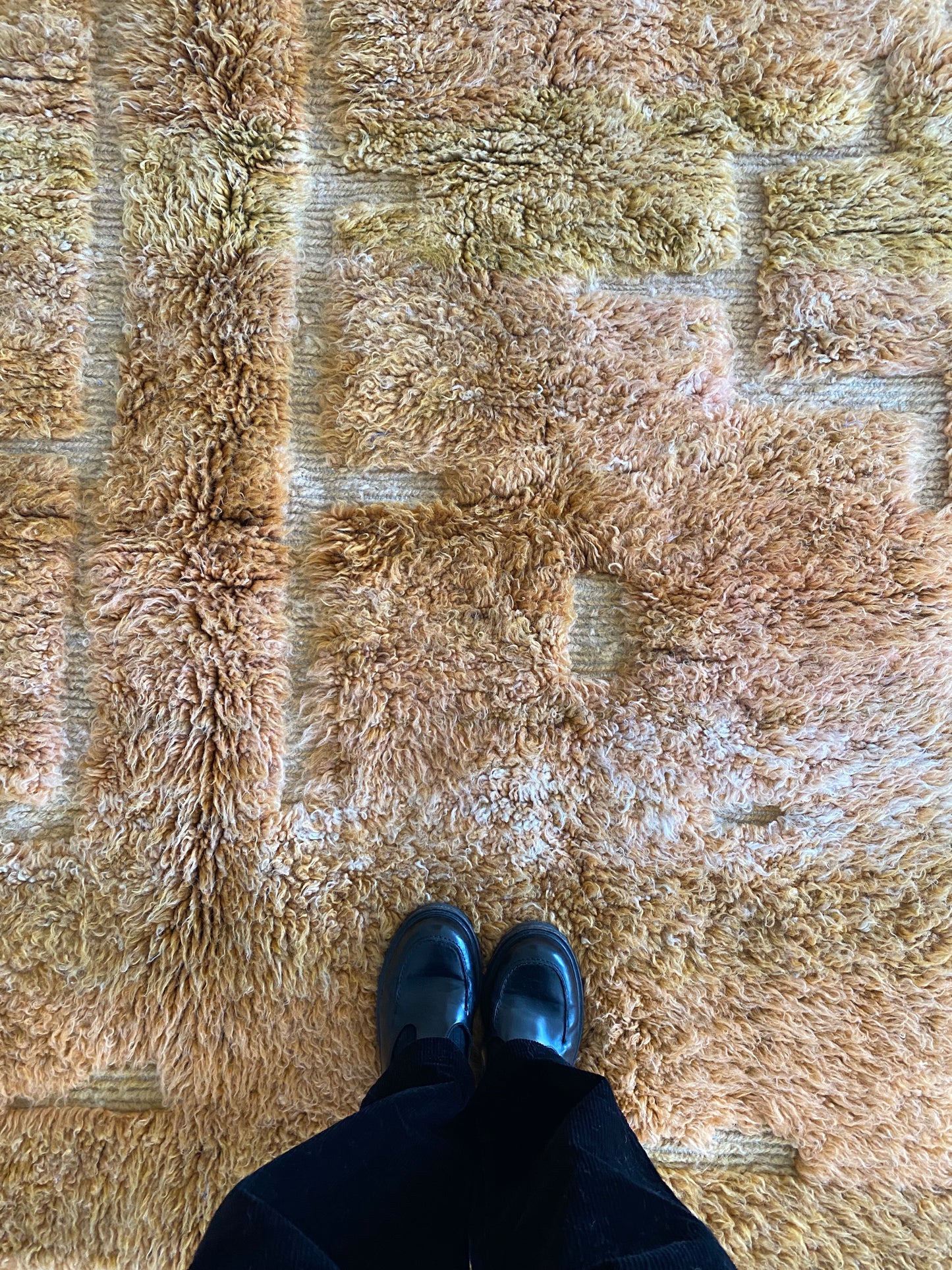 Beni Ouarain Moroccan Colorful Rug (1037) 247x174cm - Terra