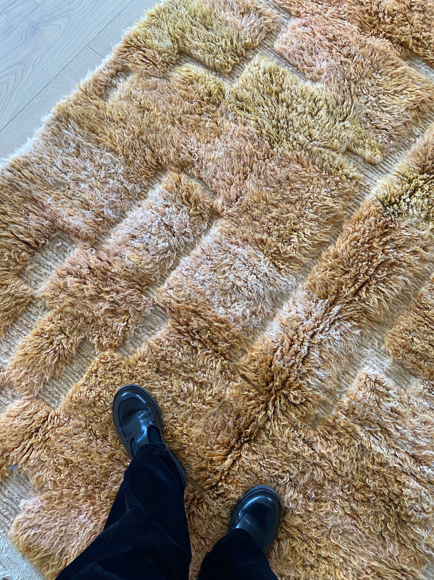 Beni Ouarain Moroccan Colorful Rug (1037) 247x174cm - Terra