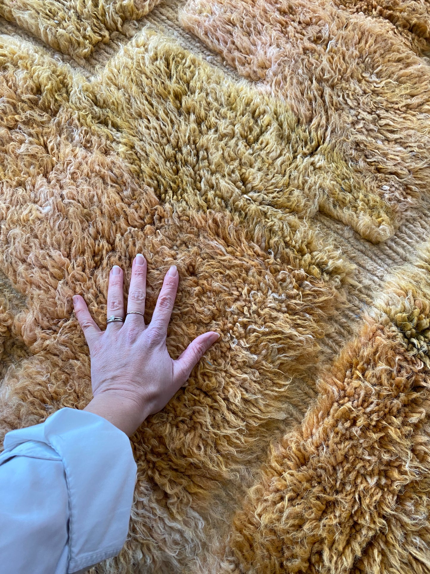 Beni Ouarain Moroccan Colorful Rug (1037) 247x174cm - Terra