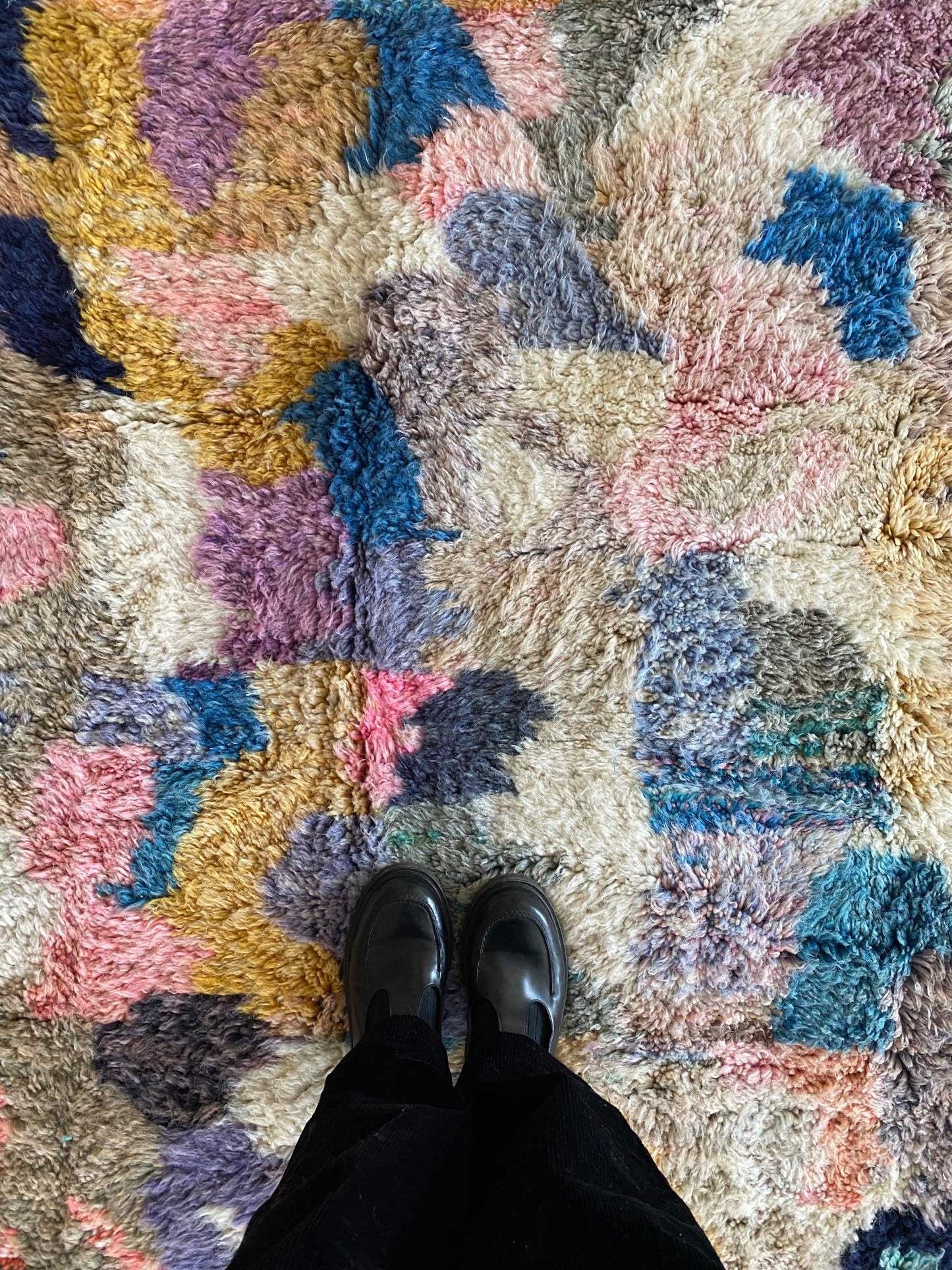 Beni Ouarain Moroccan Colorful Rug (1076) 418x310cm - Memories