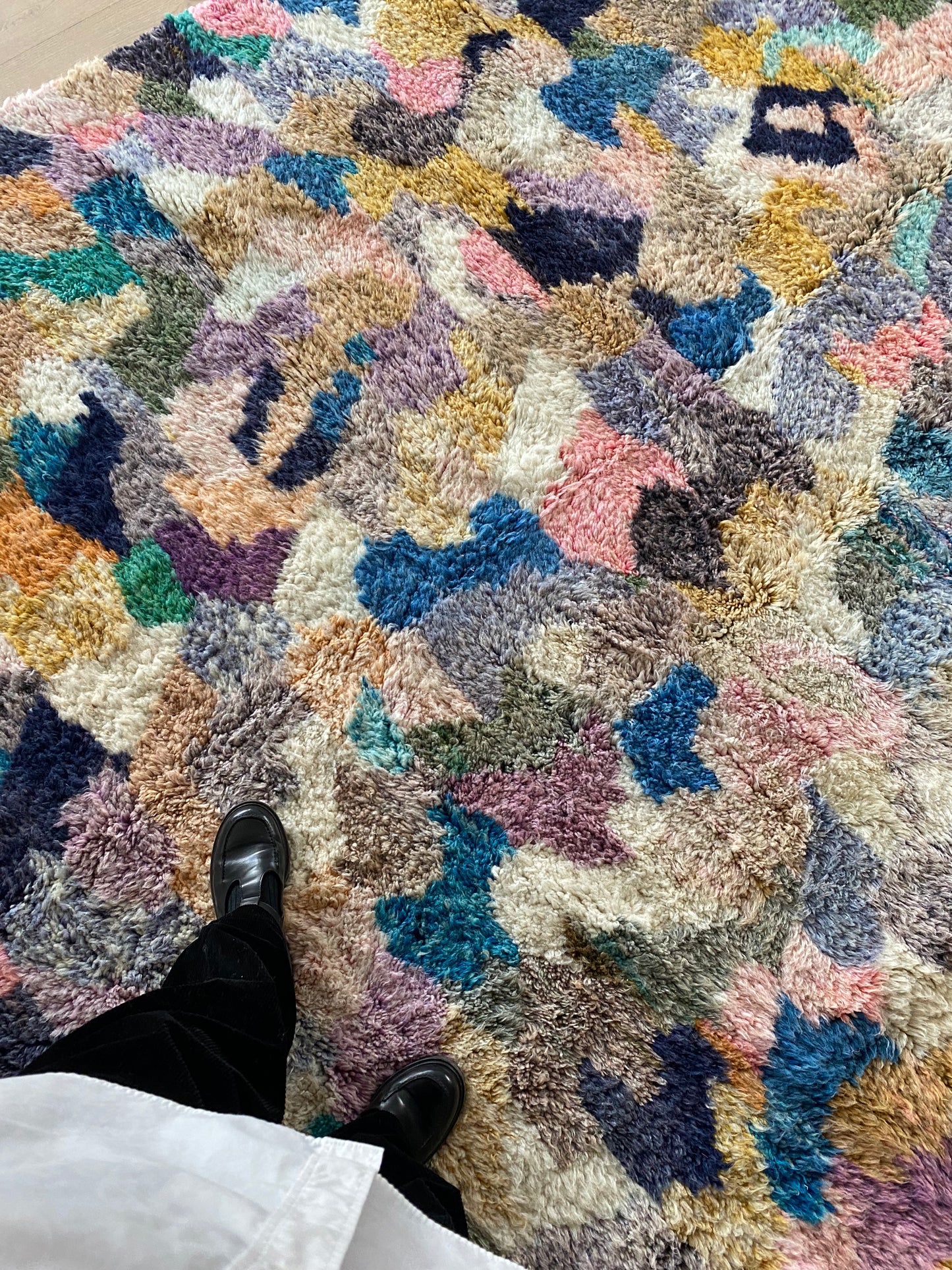 Beni Ouarain Moroccan Colorful Rug (1076) 418x310cm - Memories