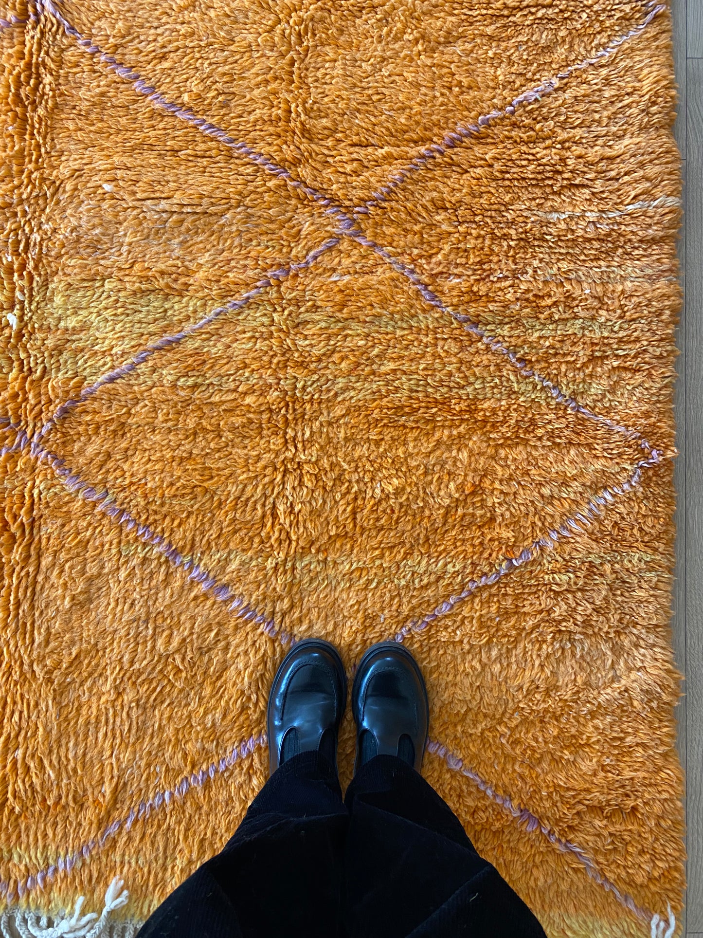 Beni Ouarain Moroccan Colorful Rug (1039) 273x174cm - Bright