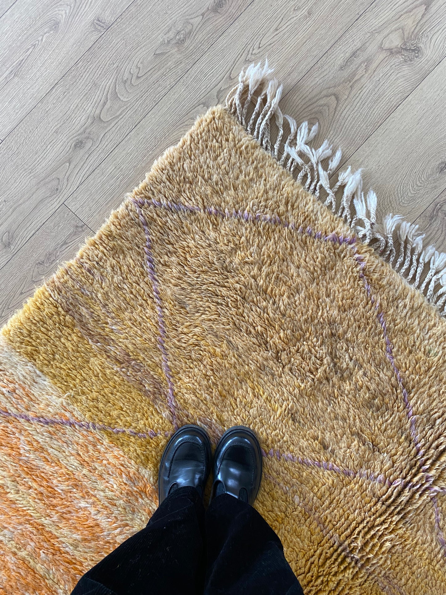 Beni Ouarain Moroccan Colorful Rug (1039) 273x174cm - Bright