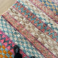 Beni Ouarain Moroccan Colorful Rug (1042) 235x168cm - Arlequin