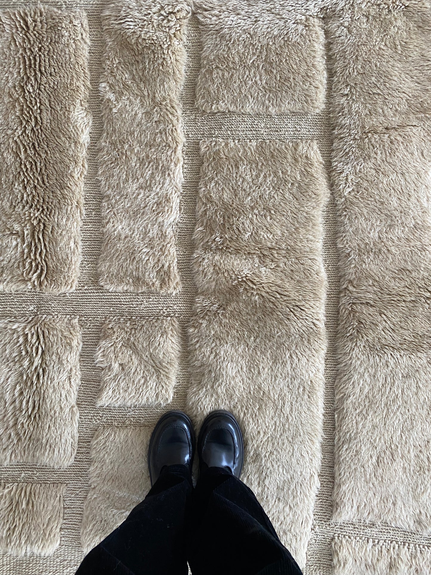 Mrirt Moroccan Rug (1073) 307x218cm - Old White