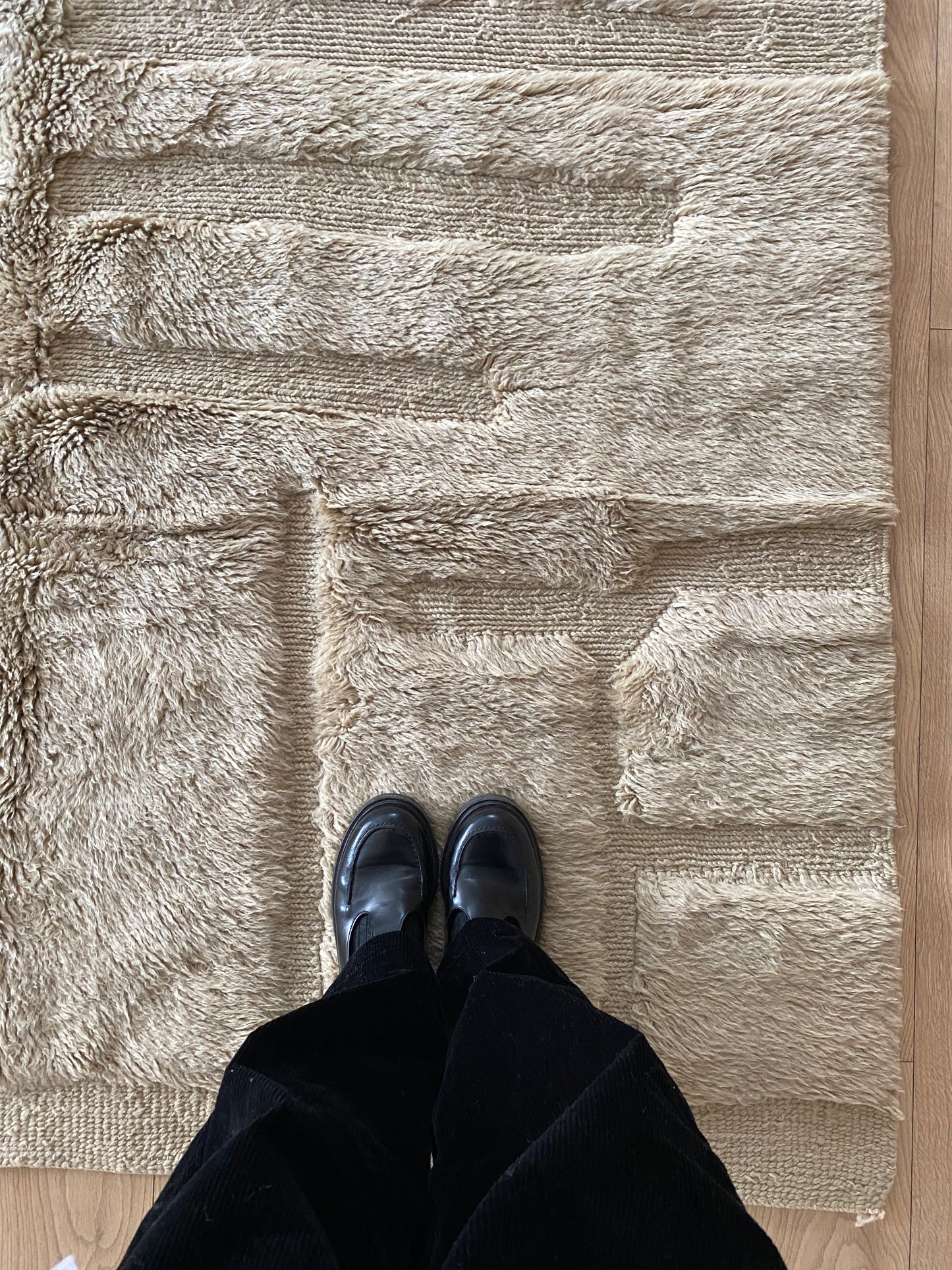 Mrirt Moroccan Rug (1073) 307x218cm - Old White