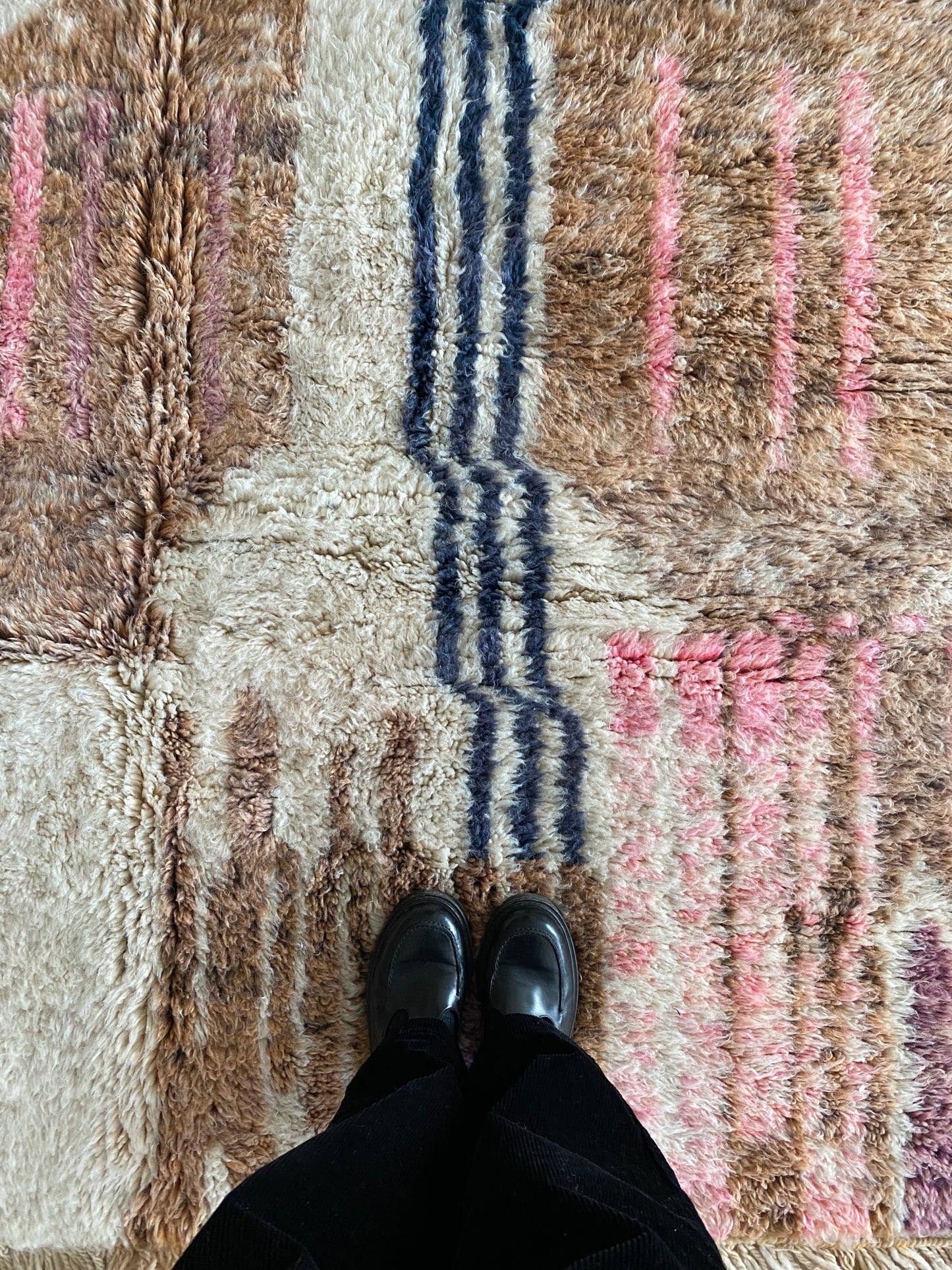 Beni Ouarain Moroccan Colorful Rug (1061) 294x198cm - Good Night