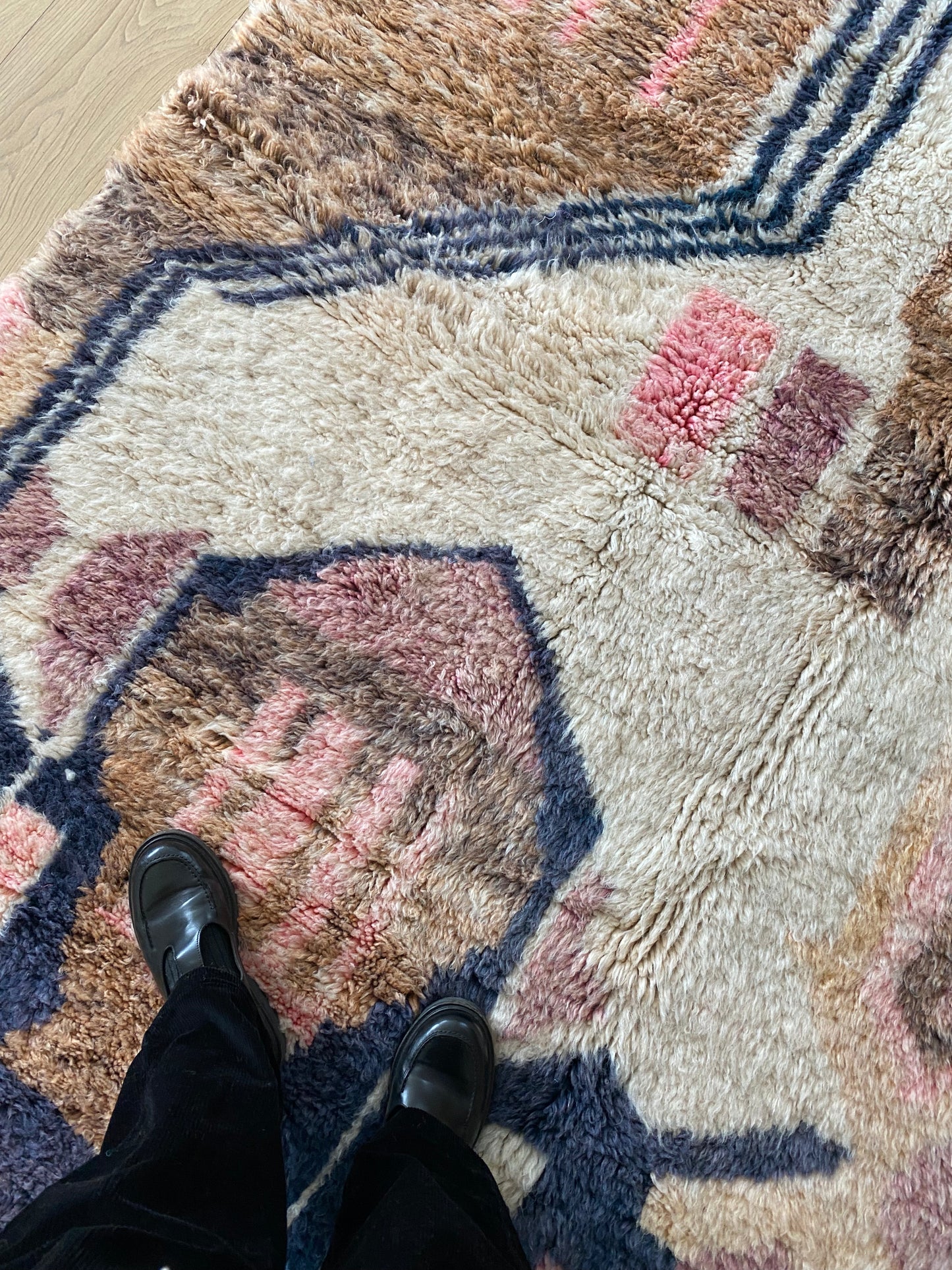 Beni Ouarain Moroccan Colorful Rug (1061) 294x198cm - Good Night