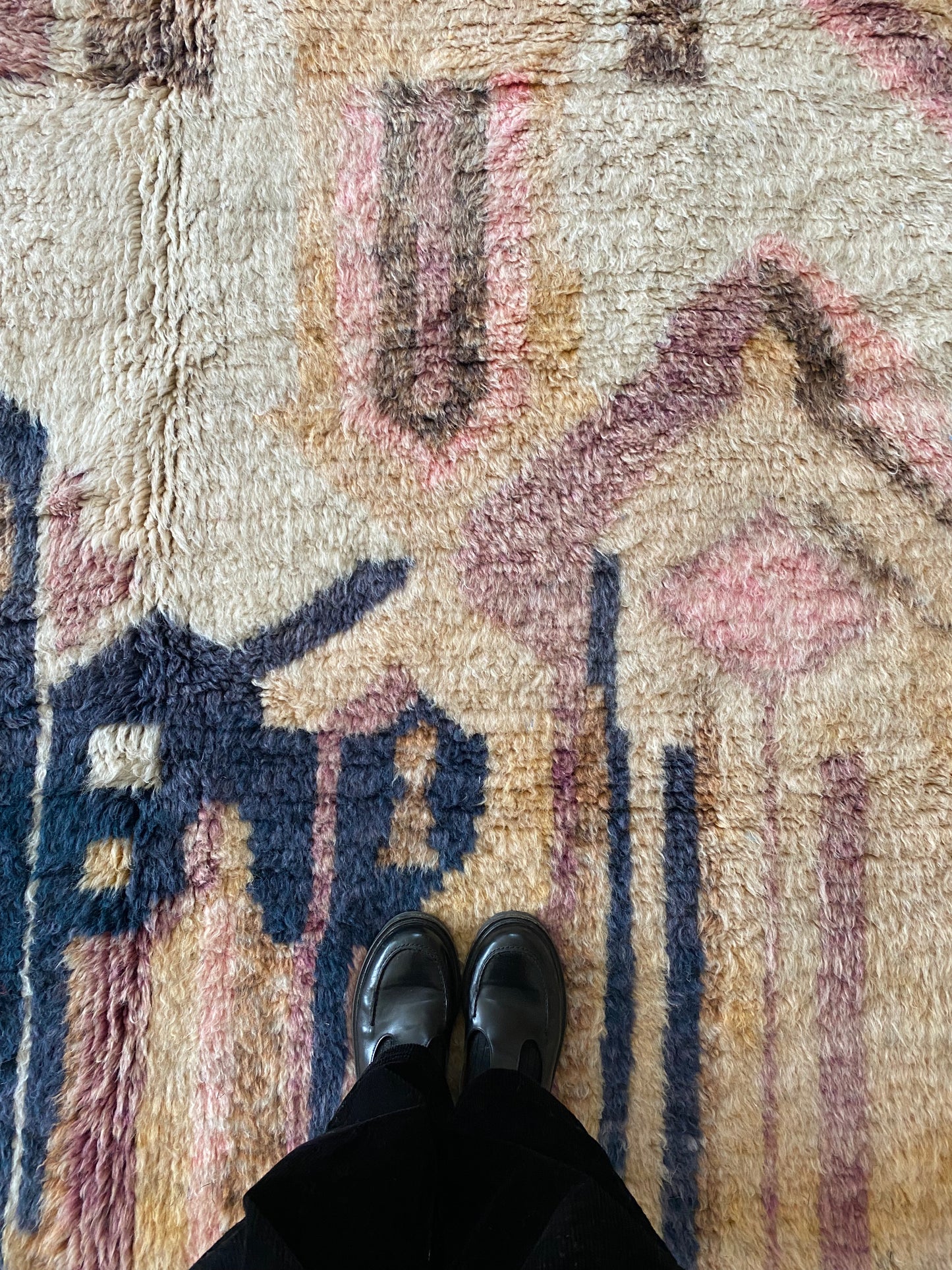 Beni Ouarain Moroccan Colorful Rug (1061) 294x198cm - Good Night