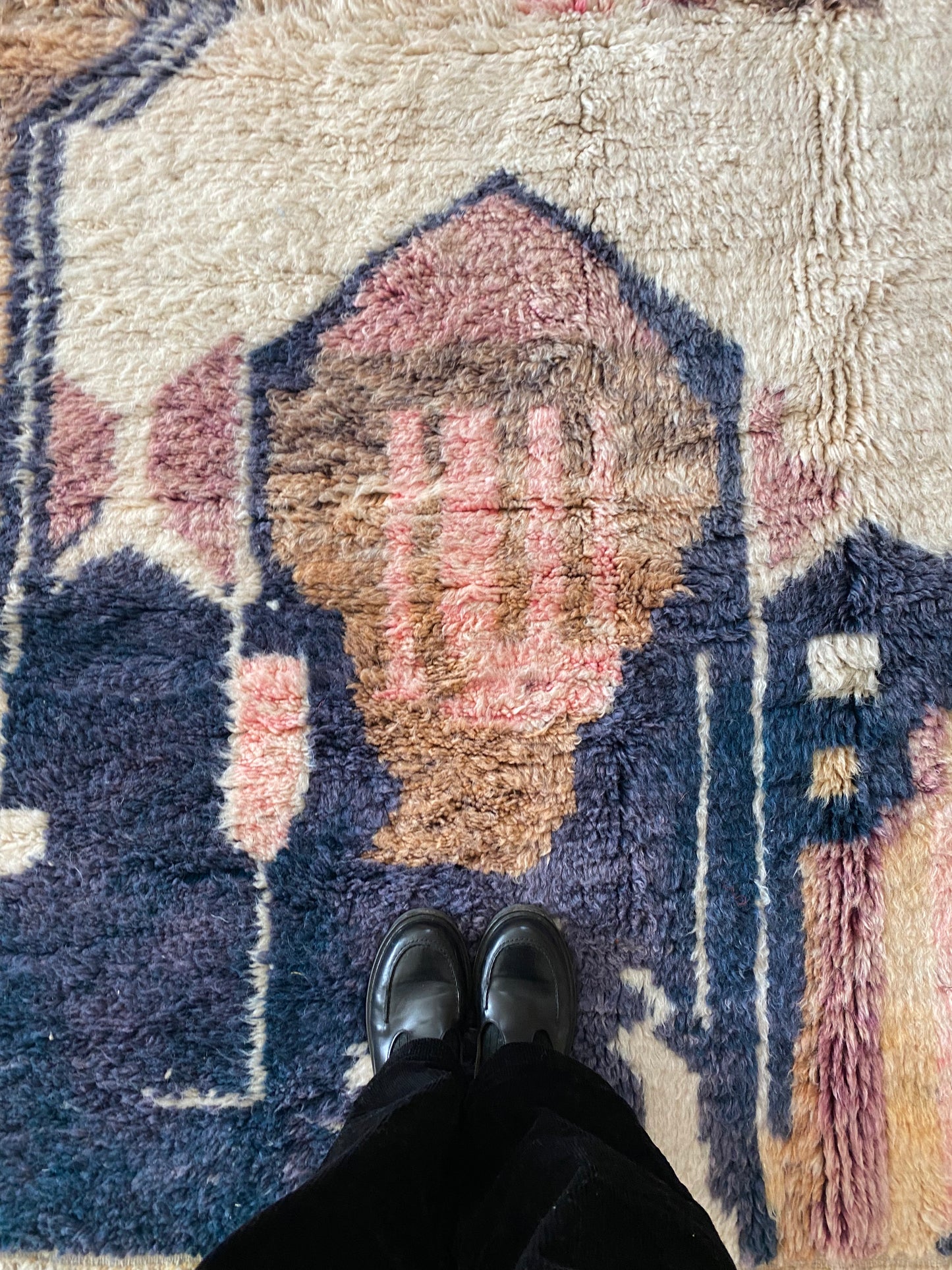 Beni Ouarain Moroccan Colorful Rug (1061) 294x198cm - Good Night