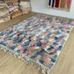 Beni Ouarain Moroccan Colorful Rug (1064) 297x224cm - Light