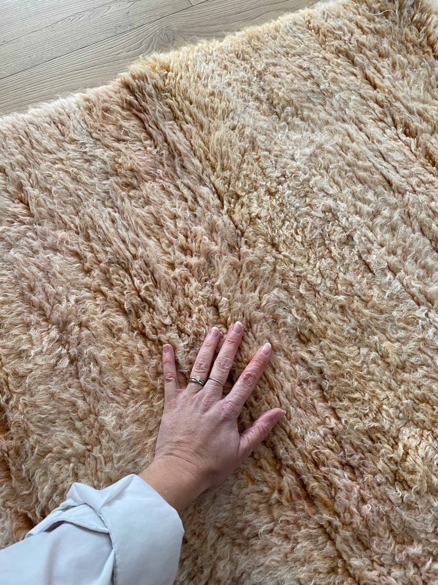 Beni Ouarain Moroccan Colorful Rug (1063) 280x212cm - Romantic flight