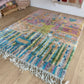 Beni Ouarain Moroccan Colorful Rug (1057) 273x209cm - Dreams