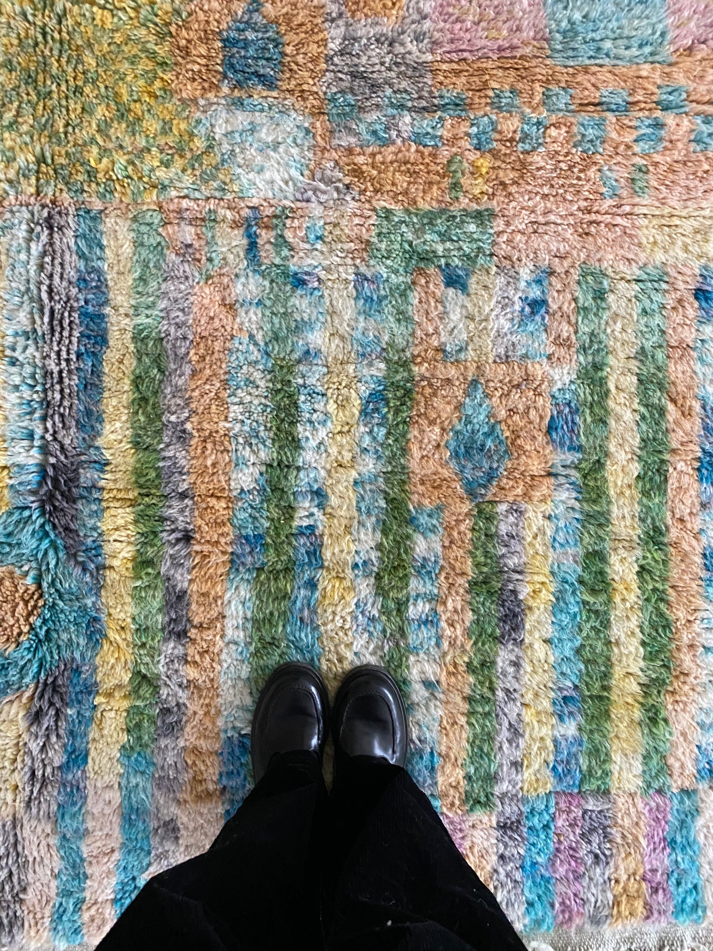 Beni Ouarain Moroccan Colorful Rug (1057) 273x209cm - Dreams