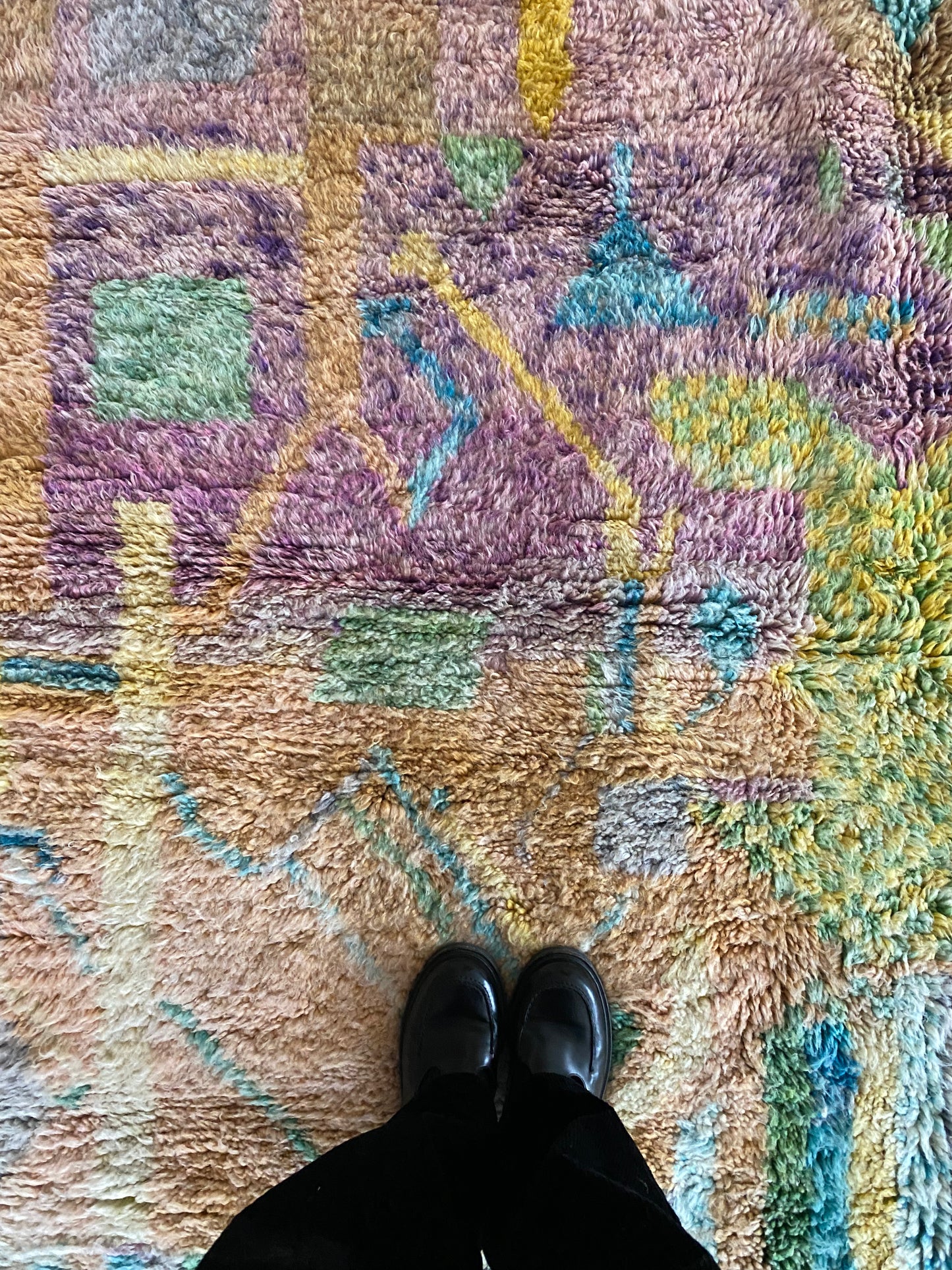 Beni Ouarain Moroccan Colorful Rug (1057) 273x209cm - Dreams