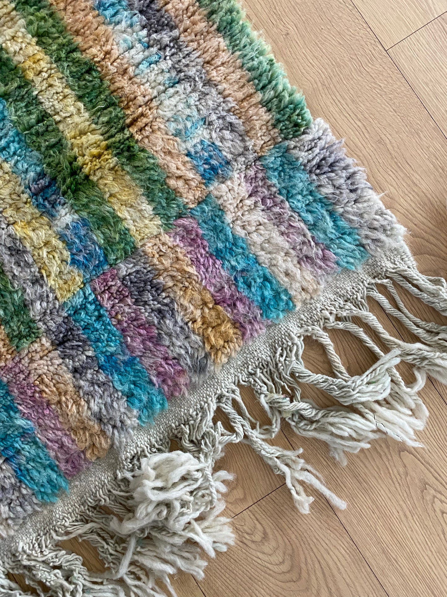 Beni Ouarain Moroccan Colorful Rug (1057) 273x209cm - Dreams