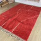 Tapis Beni Ouarain coloré (1081) 292x203cm - Red Light