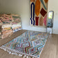 Tapis Beni Ouarain coloré (1107) 245x160cm - Finca
